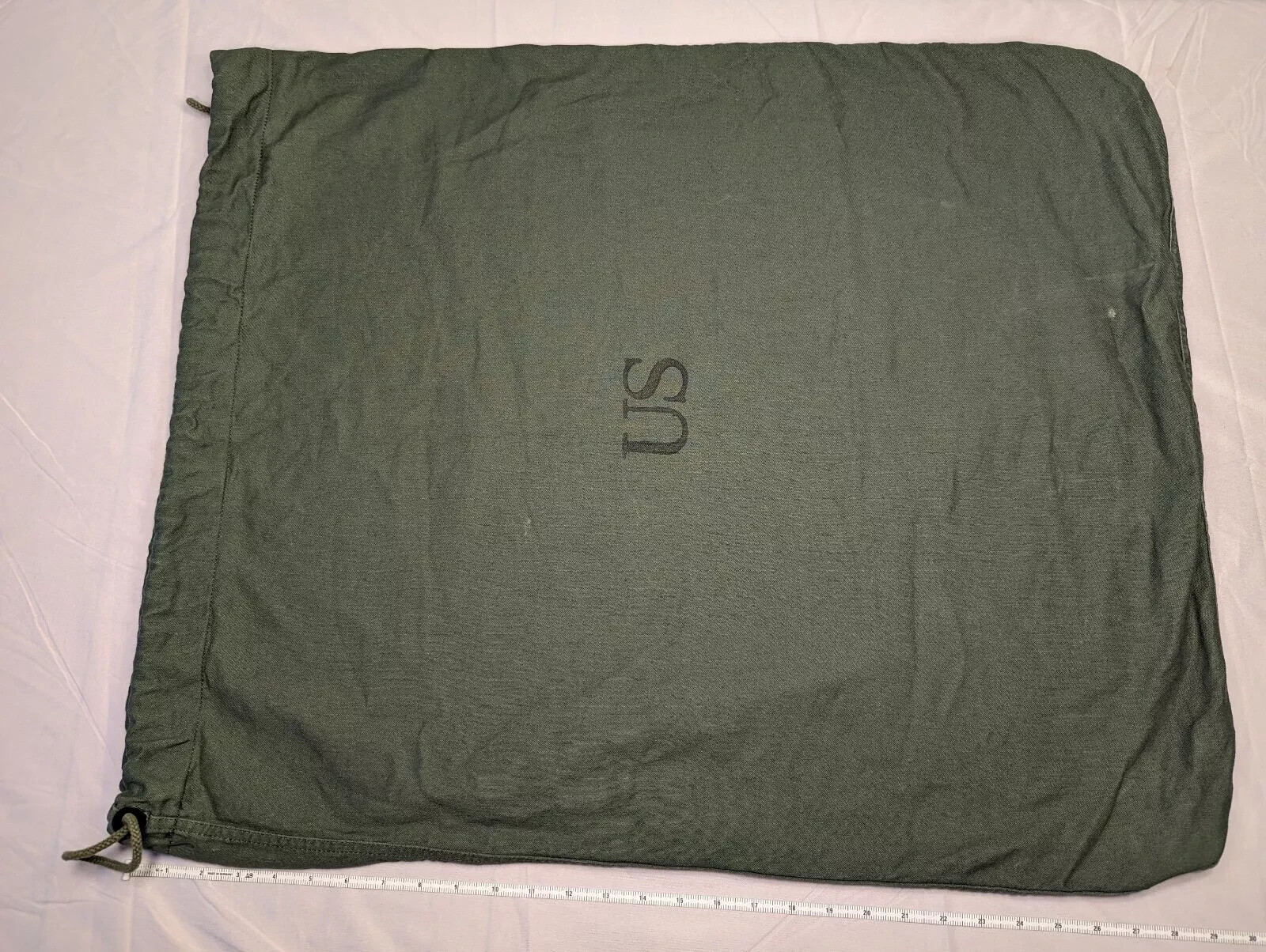 USGI Army BARRACKS LAUNDRY CLOTHING BAG OD 100% Cotton Military NO WRITING EXC