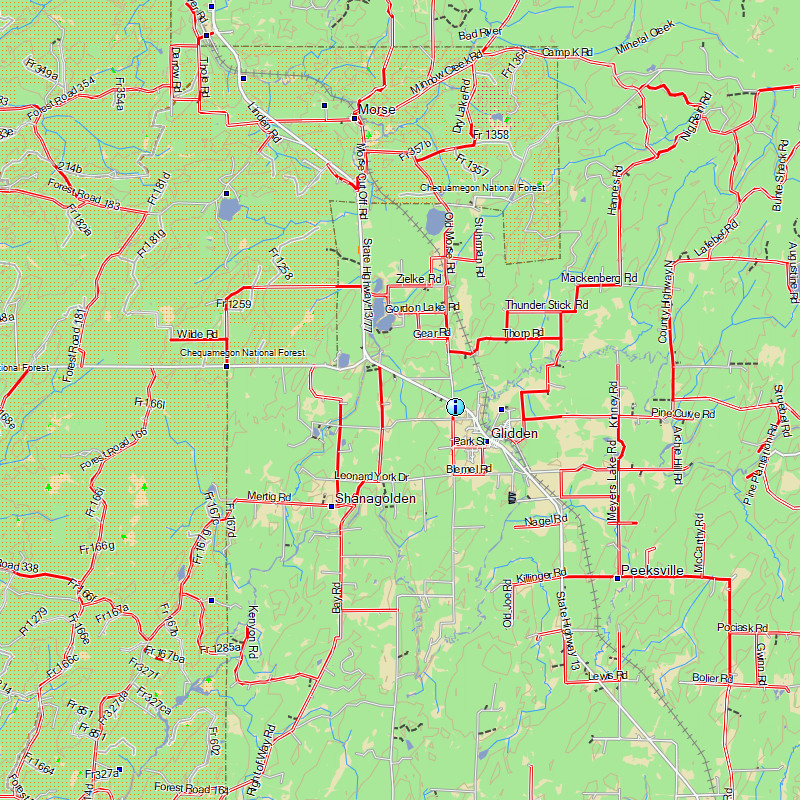 TrakMaps OHV US Midwest - Garmin GPS Map