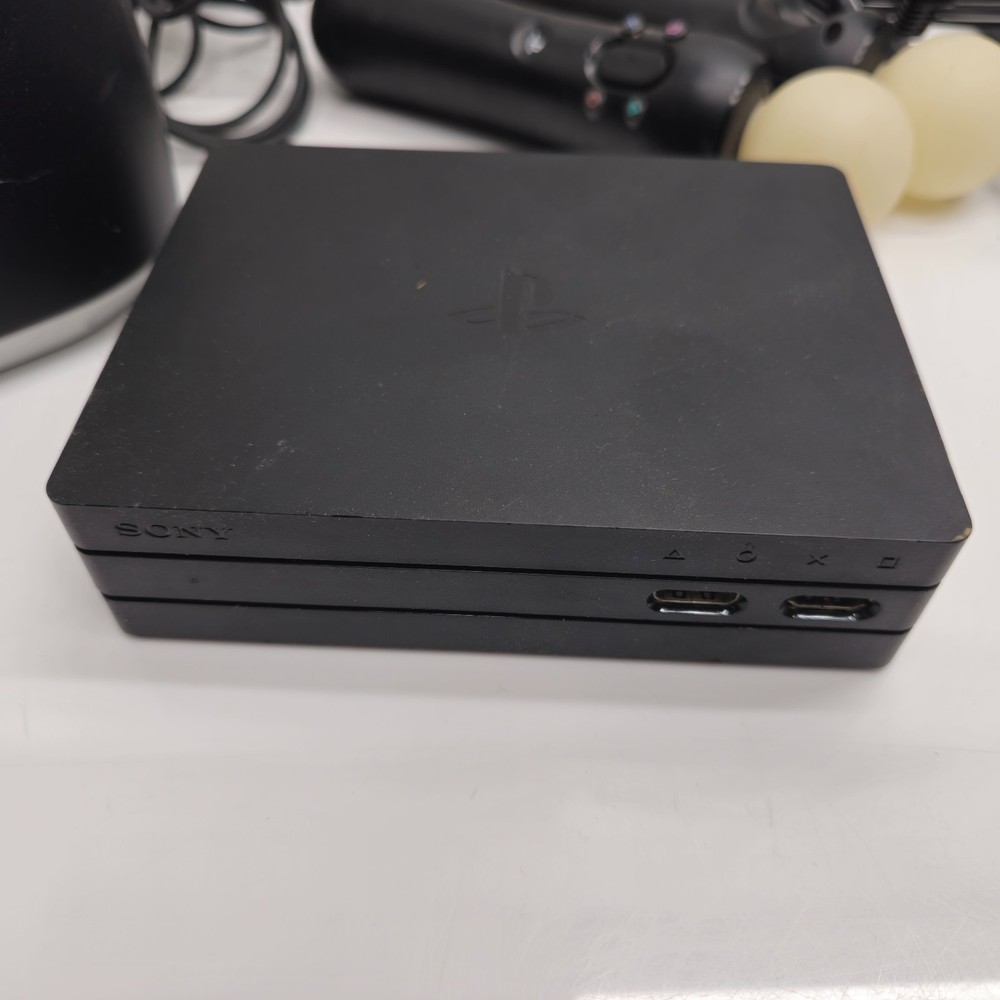 Sony PlayStation VR CUH-ZVR2 PS4 Headset Move Ctrls Processor Untested As-Is Set