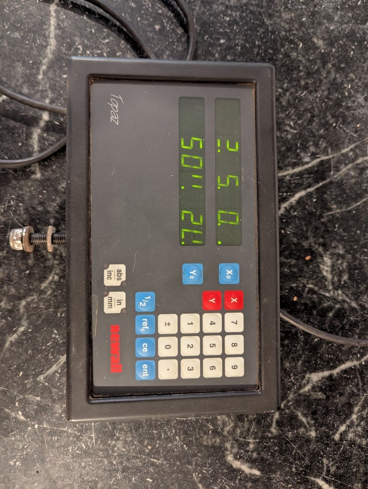 Newall topaz digital readout two axis (not working)