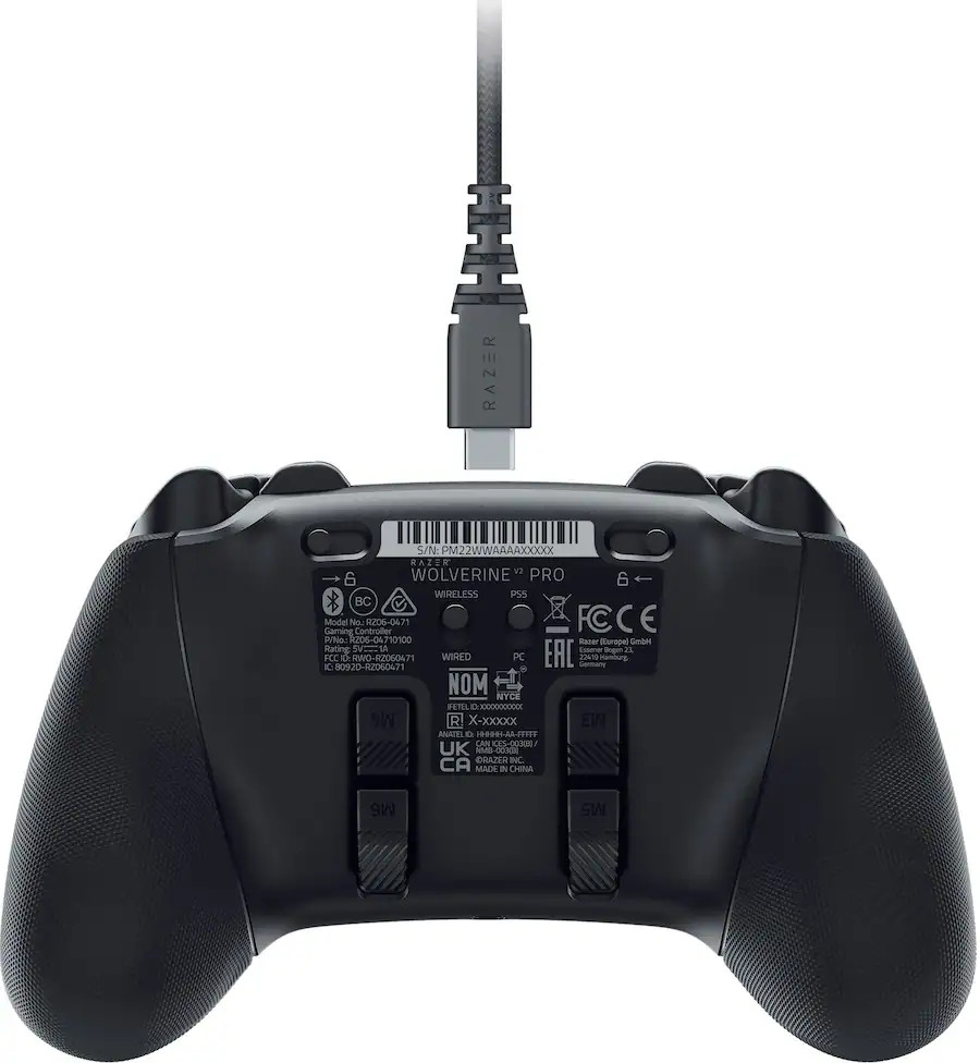 Razer - Wolverine V2 Pro Wireless Gaming Controller for PS5 / PC - Black