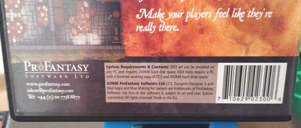Pro Fantasy Software Dungeon Designer 3 + Symbols CD