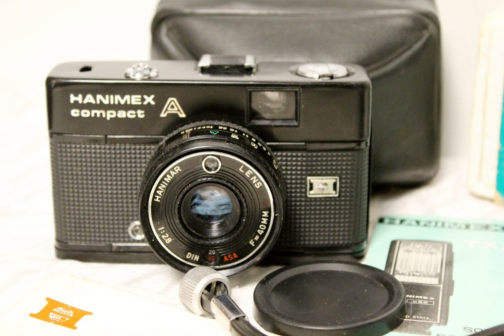 Hanimex Compact A Camera Case TX228 Flash Attachment Instruction Manuals