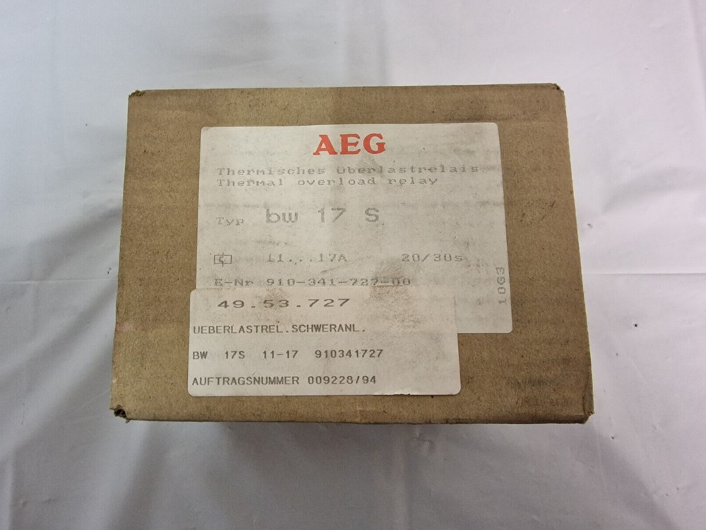 AEG 910-341-727-00 bw17S