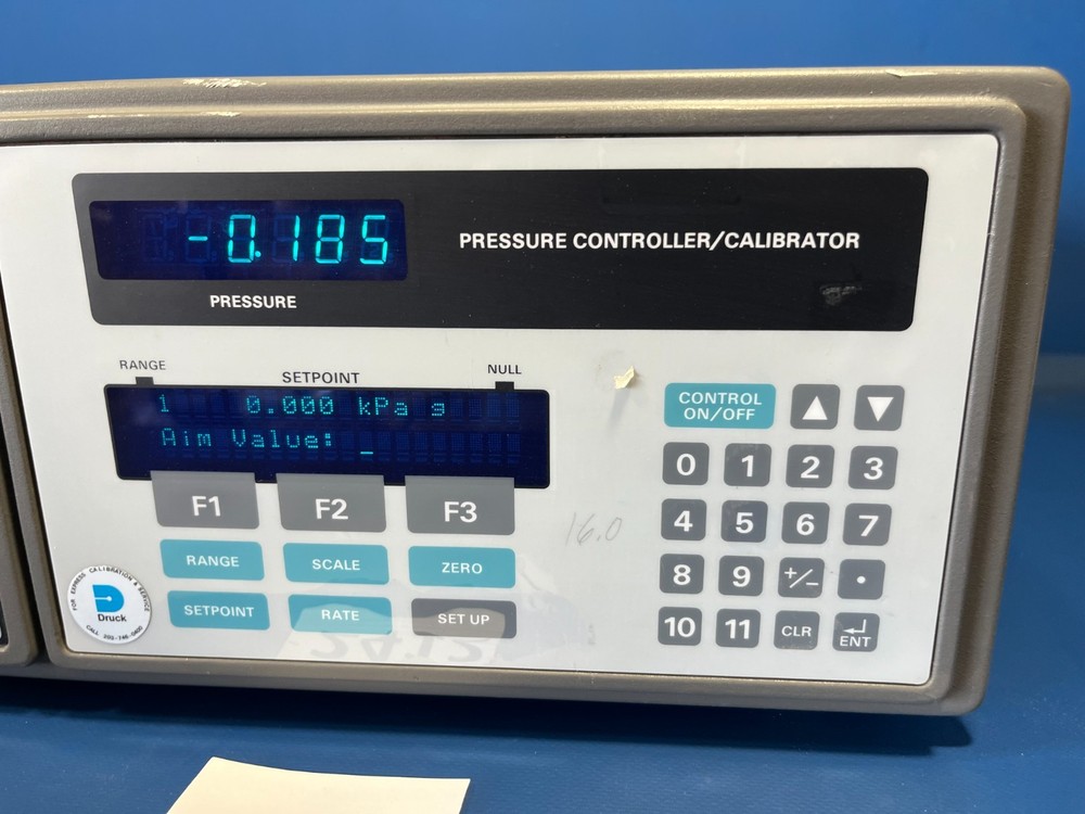 DRUCK DPI 510 PRECISION PRESSURE CONTROLLER CALIBRATOR