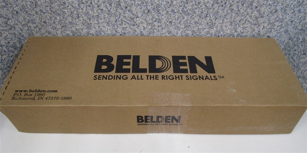 BELDEN AX101458 Flex Patch Panel 48-Port BLACK Empty NEW