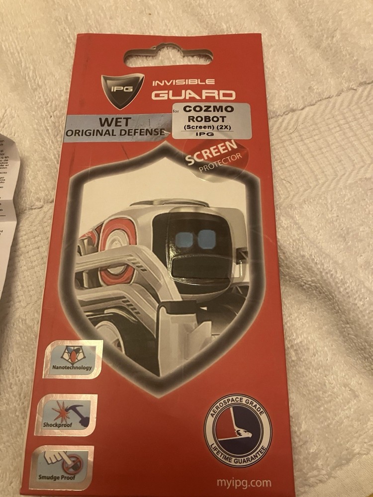 Ipg Invisible Guard For Cosmo Robot Screen Protector Open Pack 1 Left Sealed