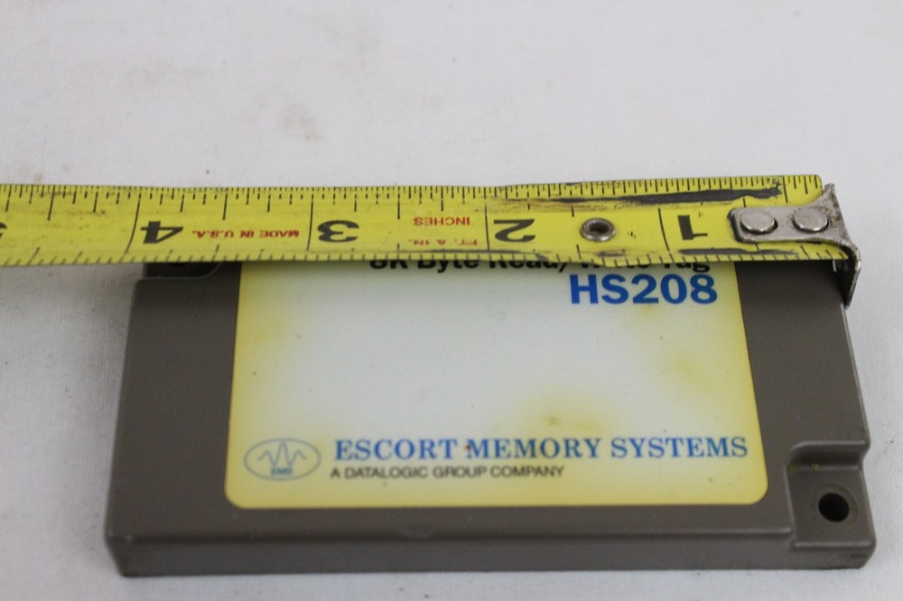 Datalogic Escort Memory Systems EMS HS208 8K Byte Read/Write RFID Tag 259H