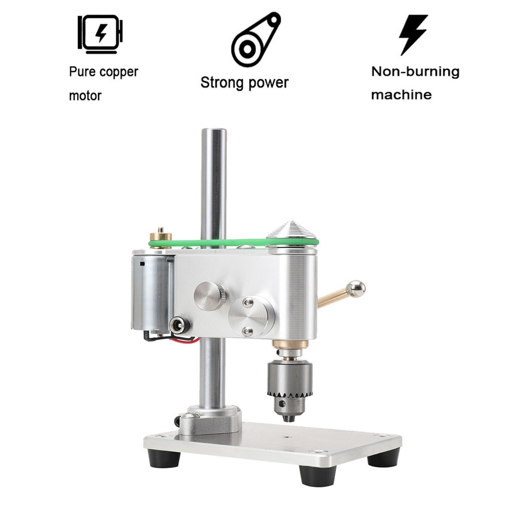 Mini Drill Press Precision Variable Speed Benchtop Drill Press for DIY Craft