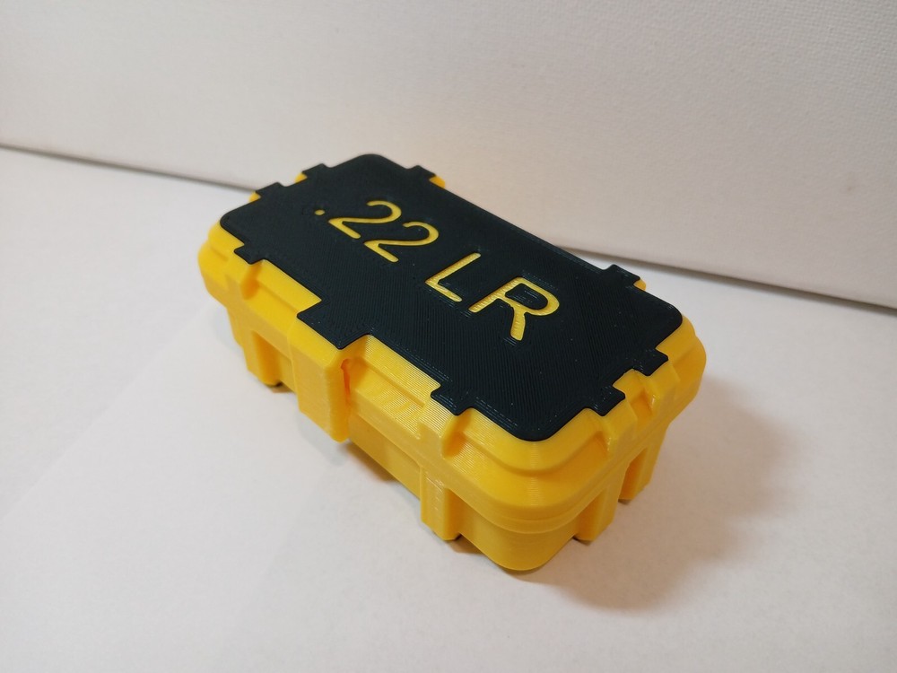 Compact Ammo Box/Case for 22LR (Color variety)