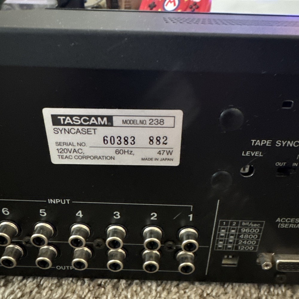 RARE Tascam 238 syncaset Read Description