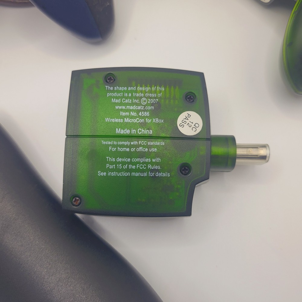 Original Xbox Controller Bundle 2 Controllers DVD Remote + 11 Games Lot Tested