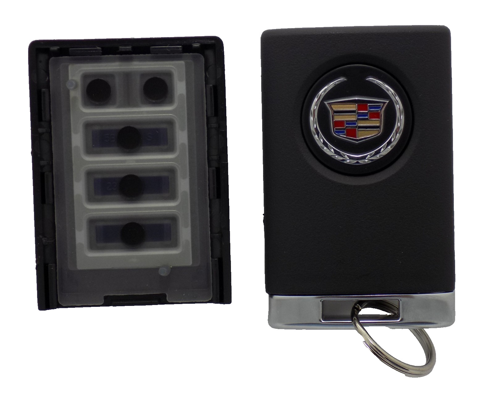 OEM 2008-2014 CADILLAC CTS DTS 5 BUTTON REMOTE KEY FOB CASE SHELL REPLACEMENT