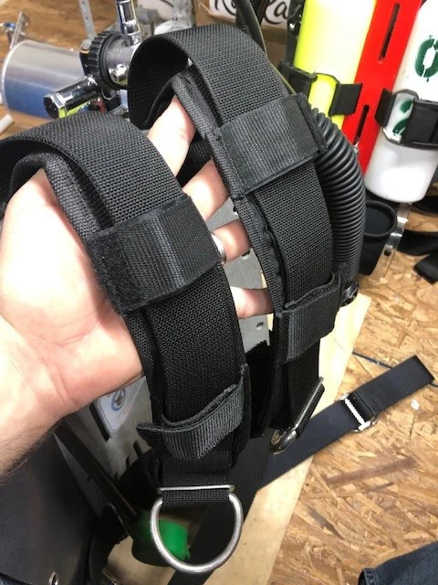Backplate Harness Shoulder Pads