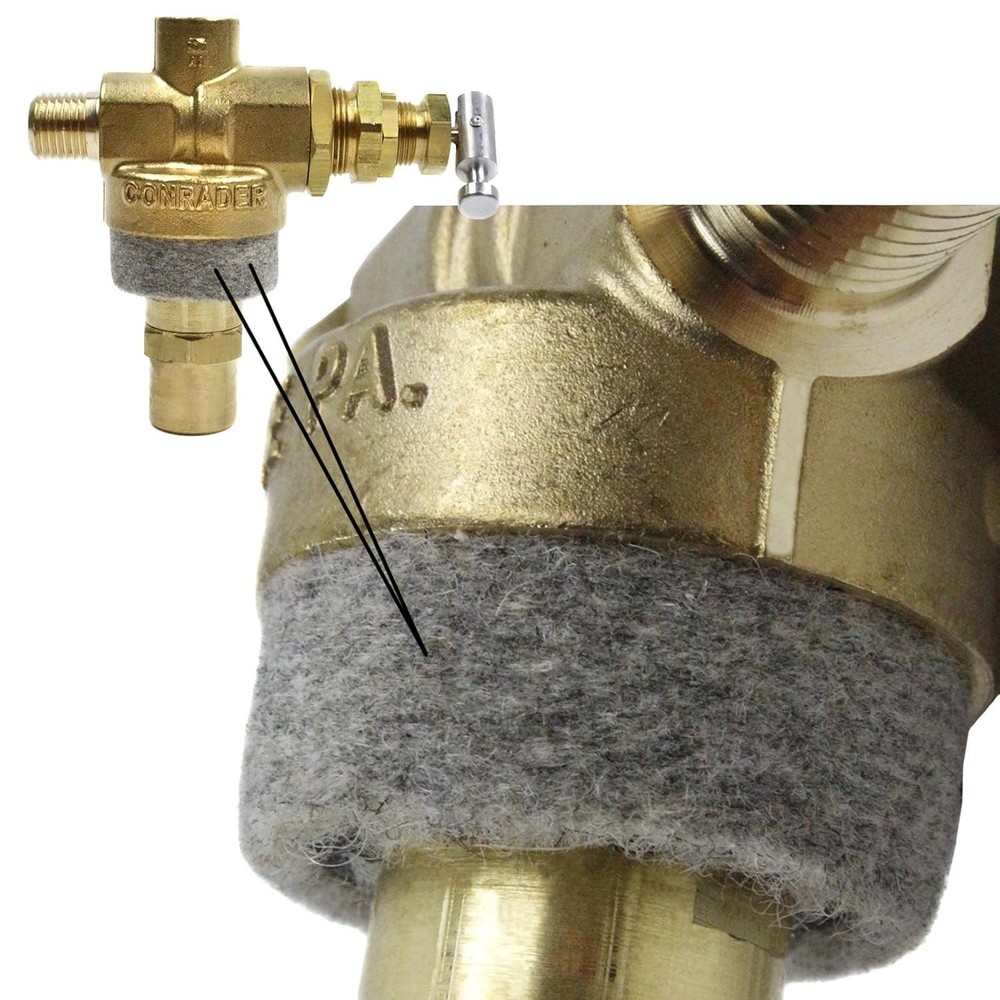 131B Brass Pilot Valve Male Thread 1/4"