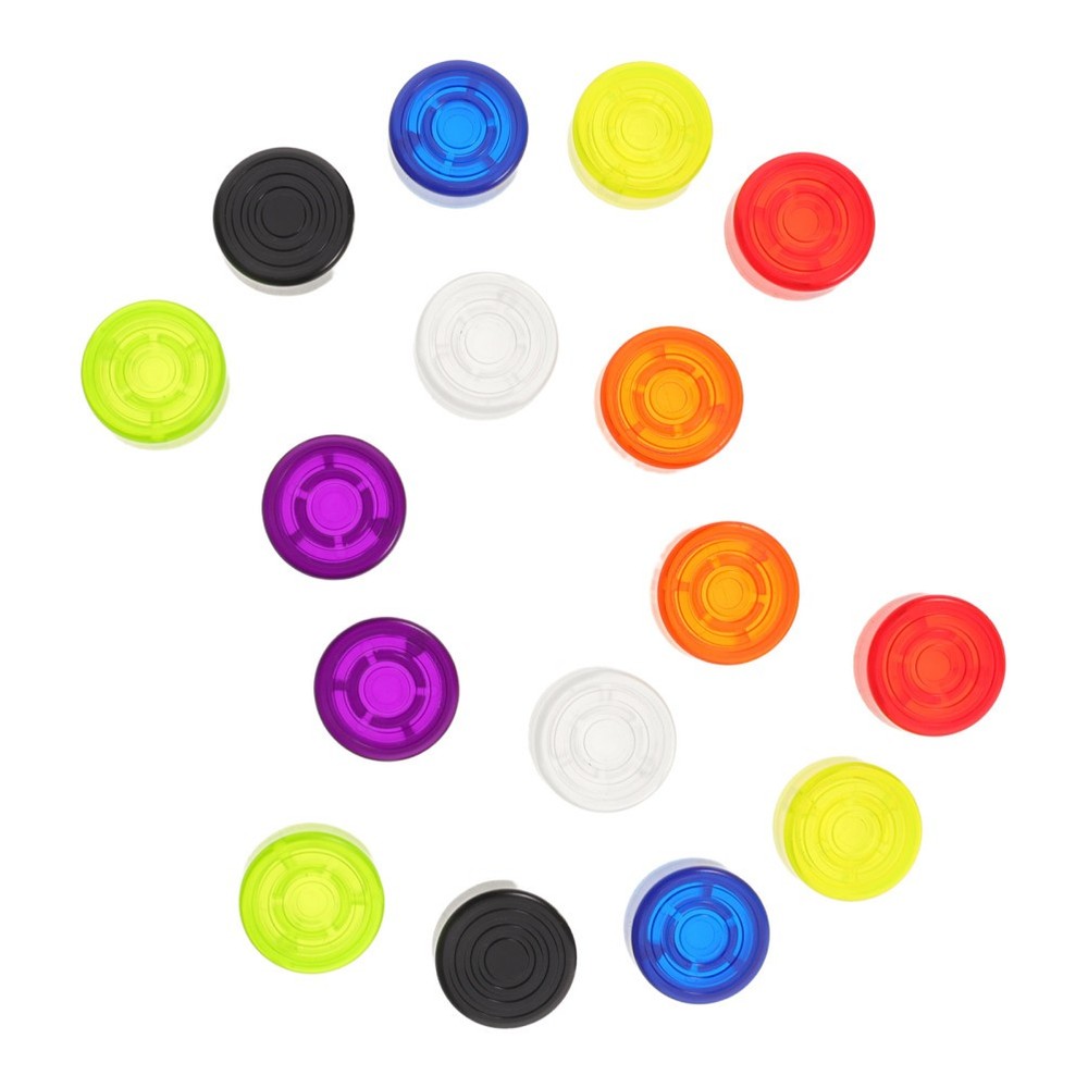 16 Pcs Guitar Effects Pedal Knobs Footswitch Accessories Toppers