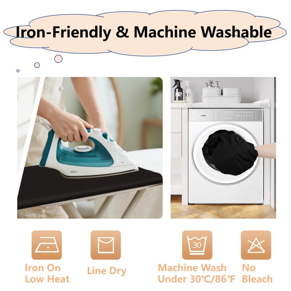 Elastic Rectangle Table Cloth, Reusable Polyester Fitted Stretch 6-Foot Windp...