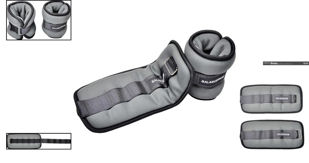 Durable 6LBS Ankle Weights for Aerobics & Core Training – Adjustable Convenience