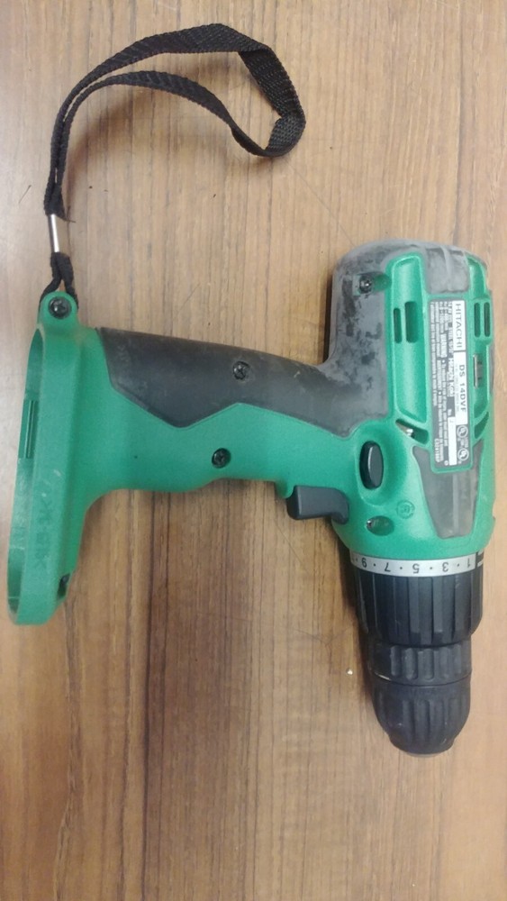 Hitachi Cordless Driver Bare Tool DS 14DVF + Worklight **