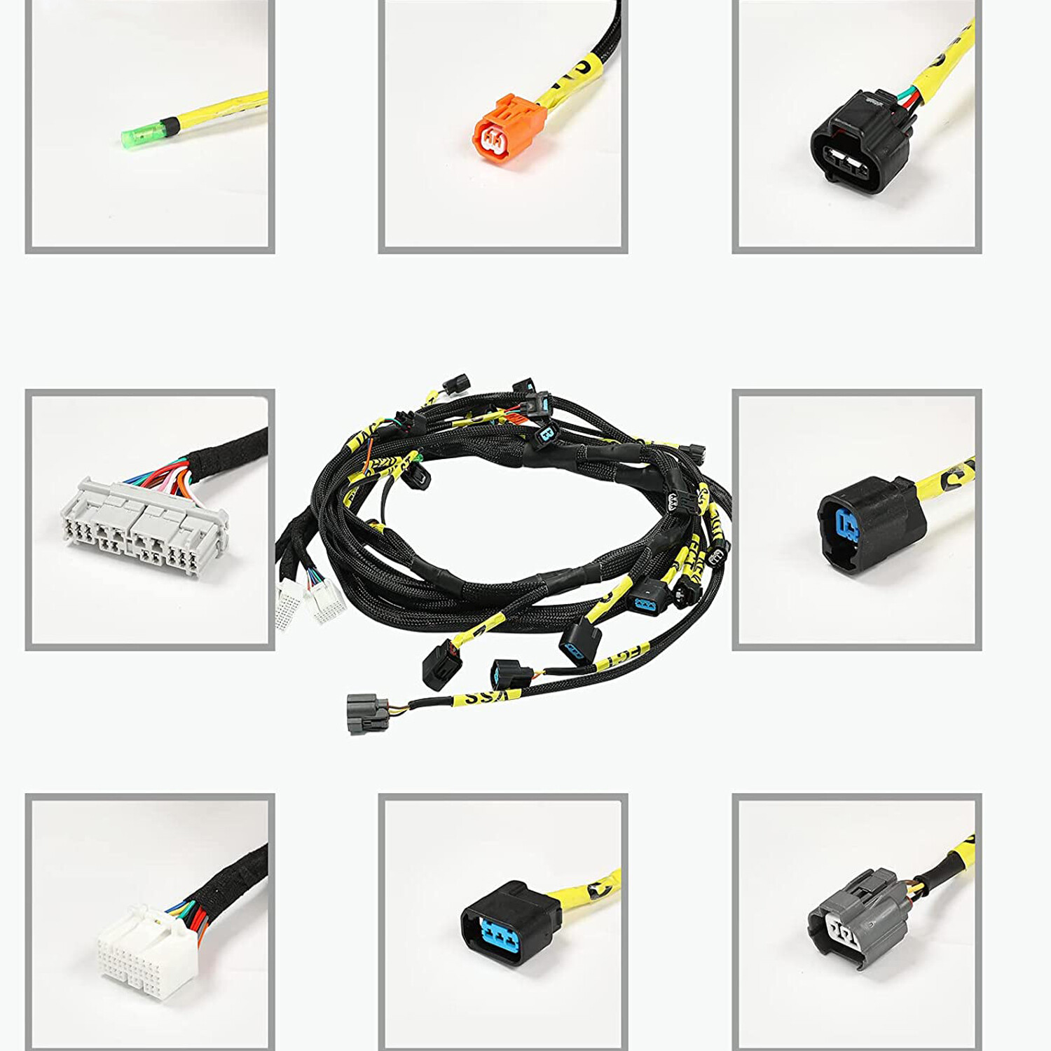 K20 K24 K-Series Tucked Engine Harness Fits Honda Acura K-Swap Integra CRX EK EG