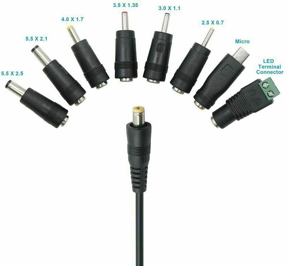 1PC Adjustable DC Power Supply Adapter Control Volt Display 3V-24V 2.5A 60WEEaI
