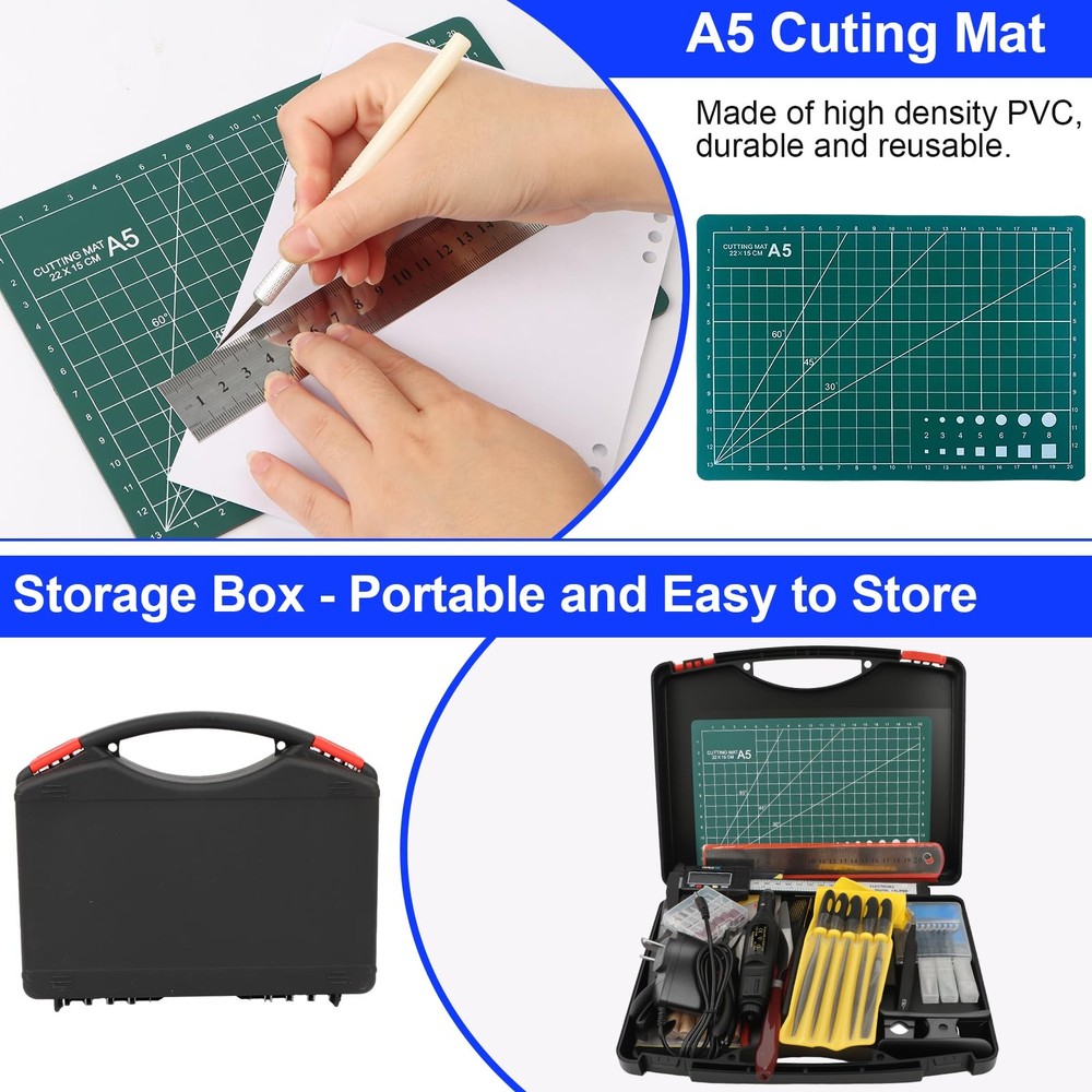 158 PCS 3D Printing Tool Kit, Accessories with Nozzle 158PCS