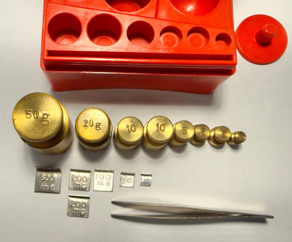 Correct Count Model 101 Calibration Weight Set - Made in USA