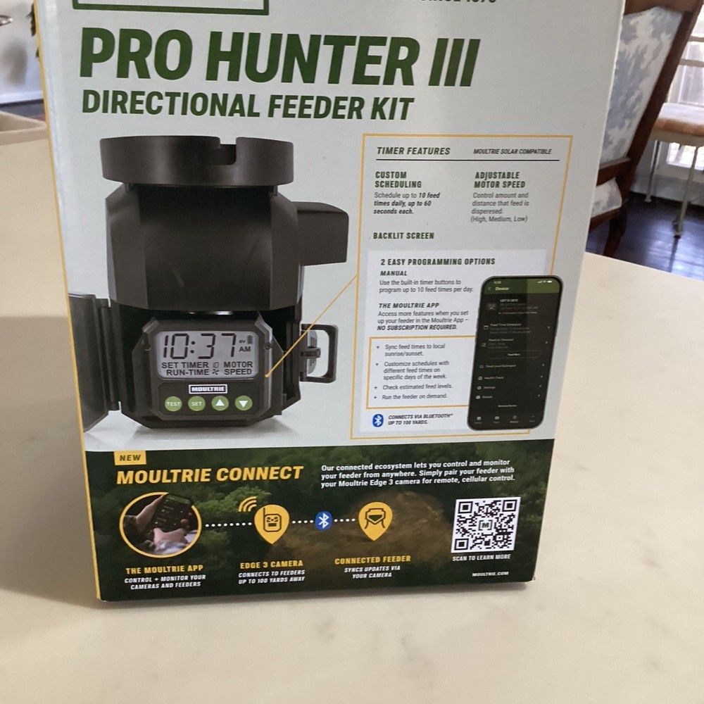 Moultrie Pro Hunter III Directional Deer Feeder Kit -