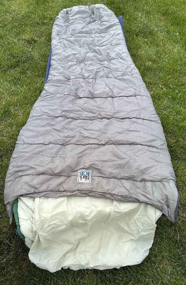 Black Ice Mummy Down Sleeping Bag