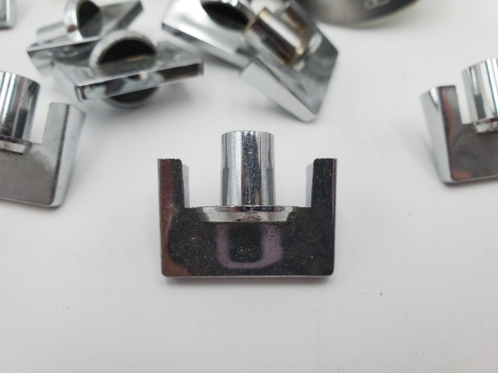 Vintage TV Television Turn Knobs And Number Dial