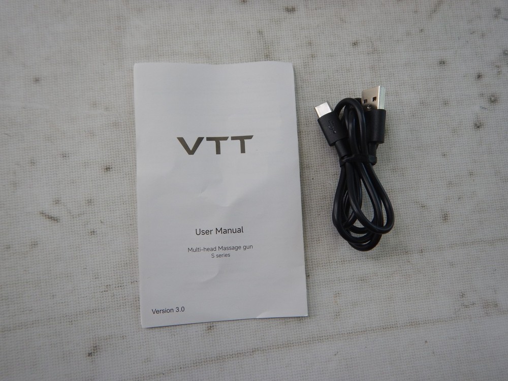 VTT S6-8D - 8-Head, Deep Tissue Massage Gun