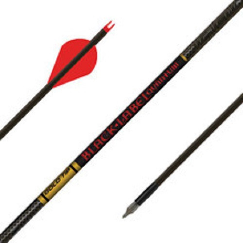 Gold Tip Black Label Quantum 400 Shafts (Dozen)