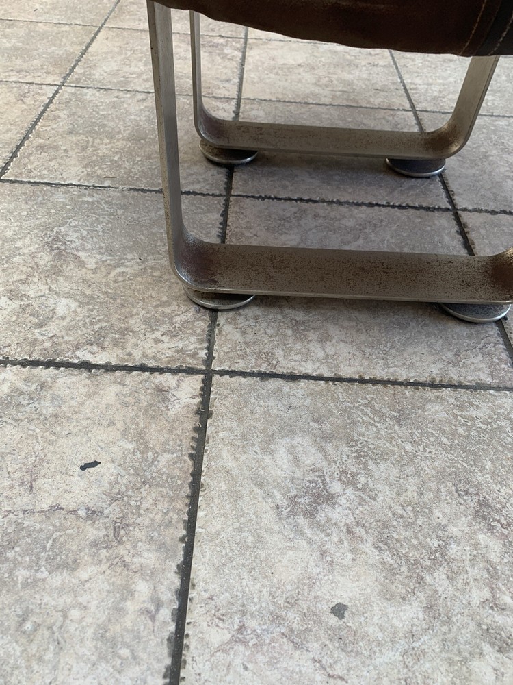 Small Leather Bench