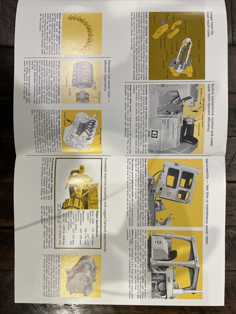 Caterpillar D5B Brochure ‘77