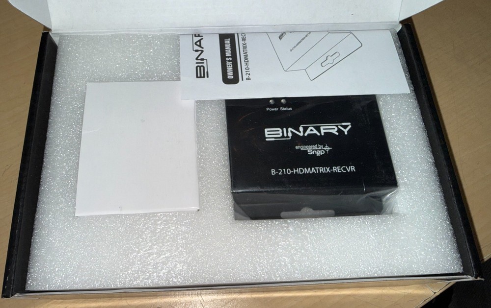 Binary B-210-HDMATRIX-RECVR 210 Series HDMI Matrix Receiver