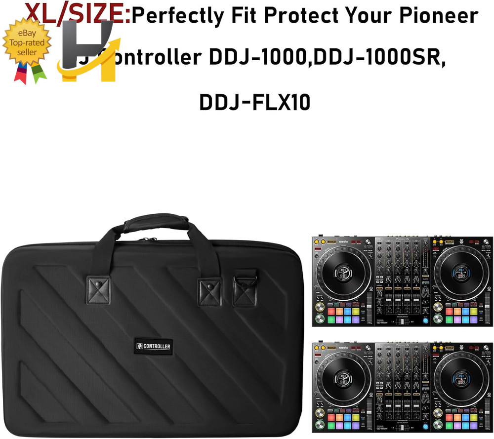 Hard Case Compatible with Pioneer DJ Controller DDJ-1000 (Only Case)