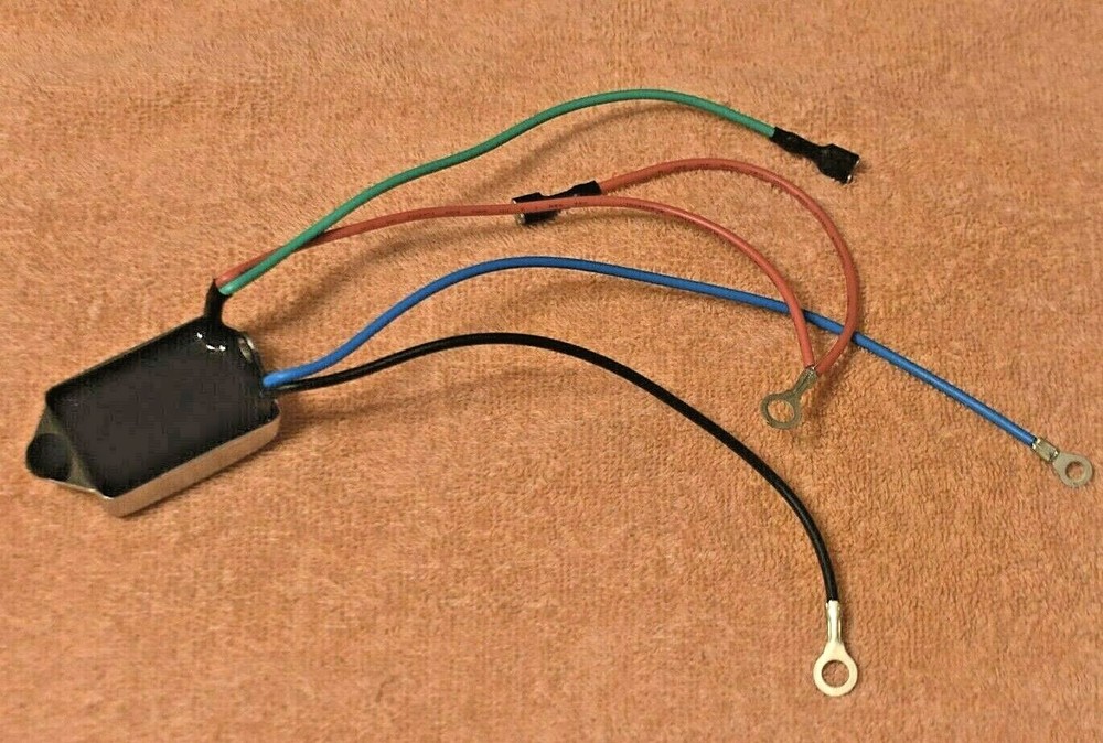 2 PK 12V CONVERSION REGULATOR 1 WIRE HOOKUP FOR CHRYSLER SQUARE BACK ALTERNATOR