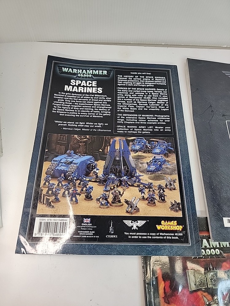 Warhammer 40k Codex And Rule Book