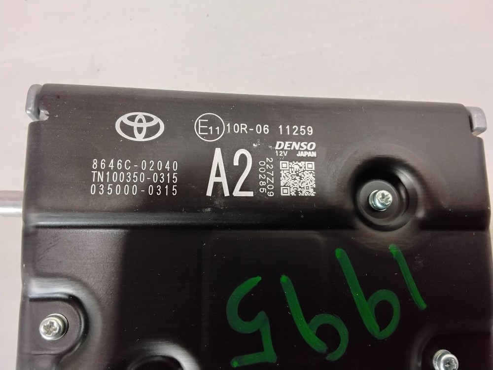 Camera/Projector Hatchback Camera Front Fits 19-24 COROLLA 131300