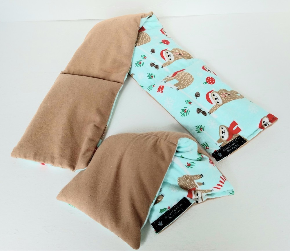 2 Piece Microwave Heating Pad Christmas Gift