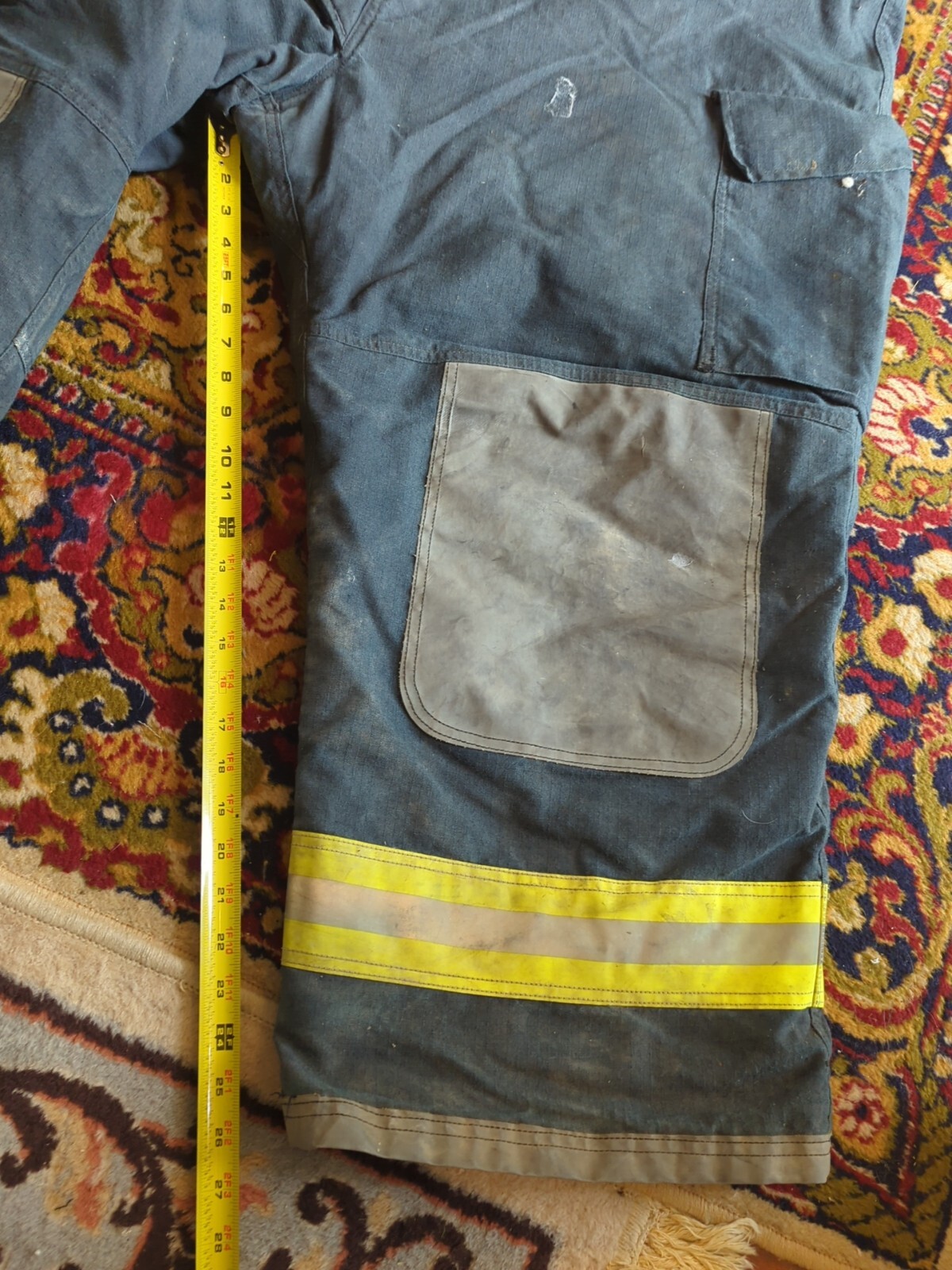 Retired Firefighter Gear Turnout Pants FIRE USED Size 56 X 26 See Pics
