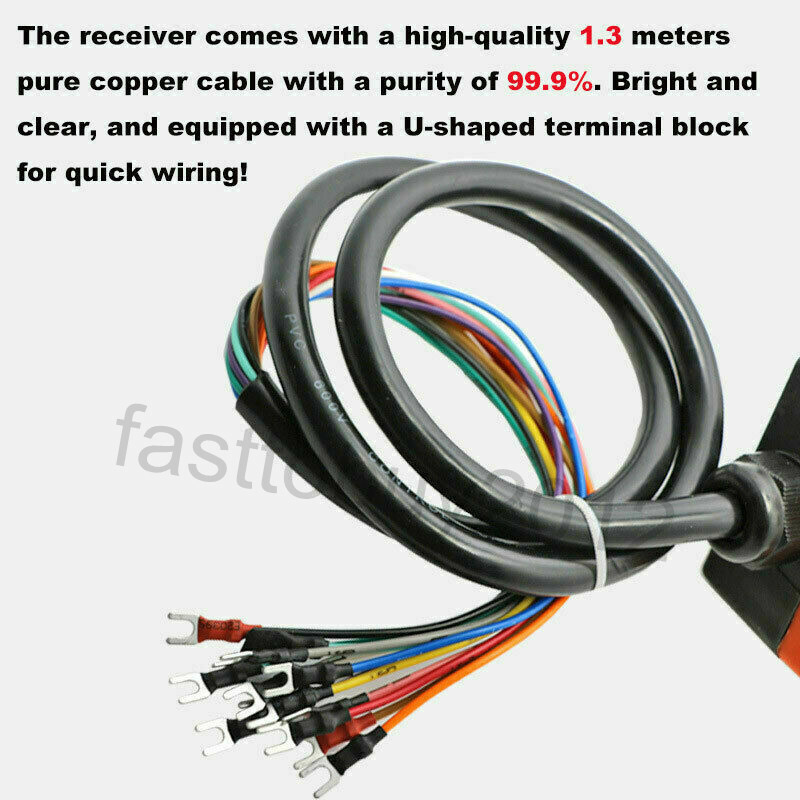 Industrial Wireless Redio Controller Remote Control Hoist Crane 2*Transmitters
