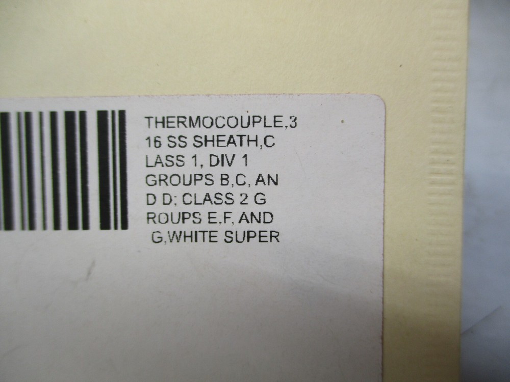 COOPER 033427001 Thermocouple