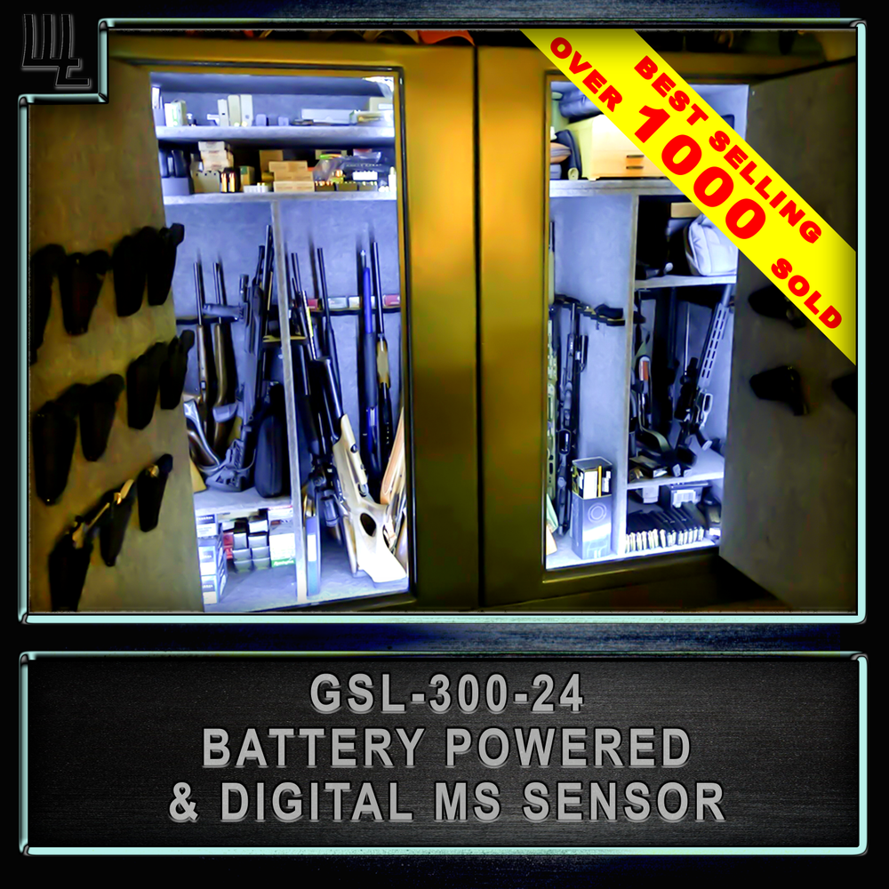 Gun Safe Light Professional Prewired Battery Powered Led /Motion Sensor /Switch