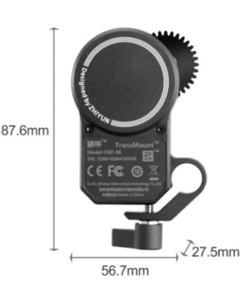 TransMount Servo Follow Focus Servo/Zoom Controller for Crane 3S Weebill 2/3/S