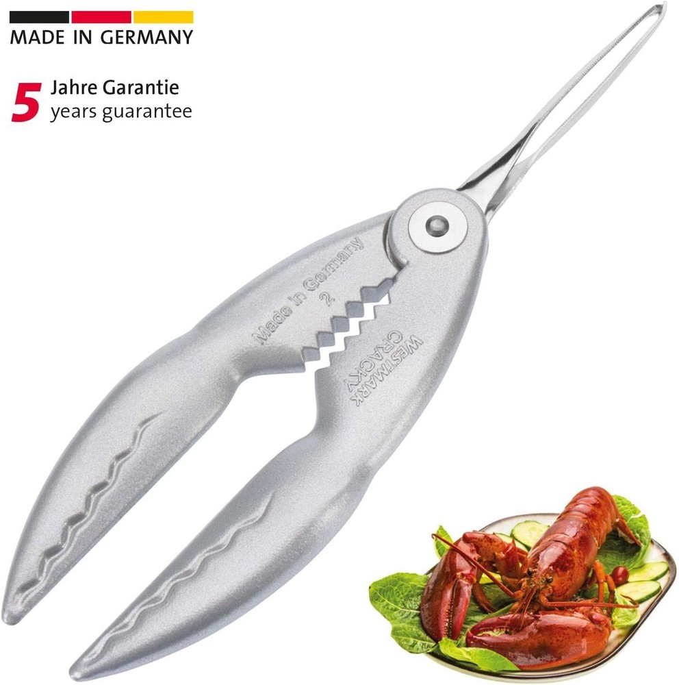 Westmark Lobster Cracker, 8.3-inches, Silver