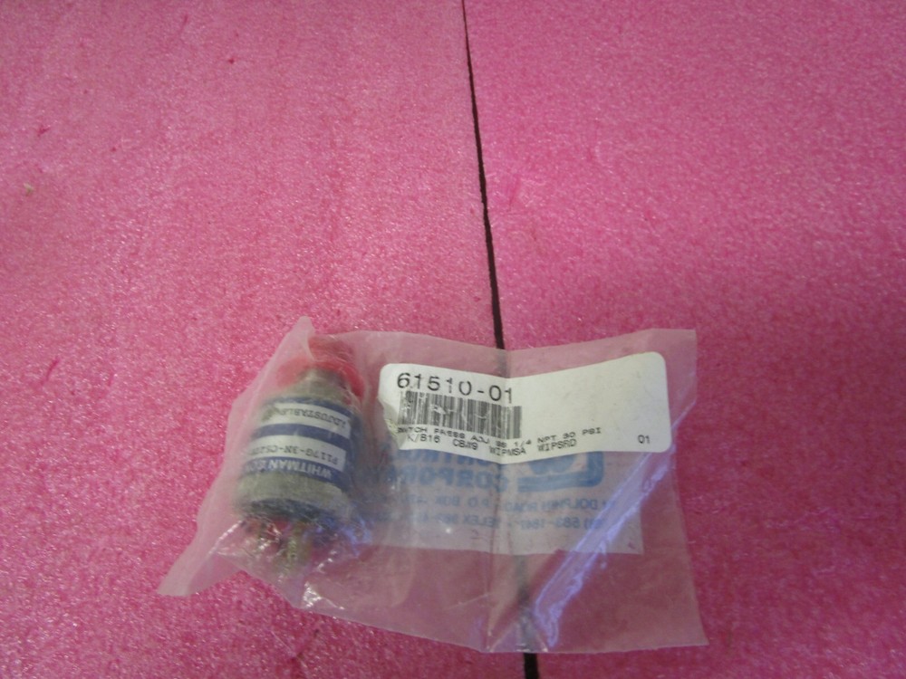 Whitman Controls Pressure Switch 61510-01