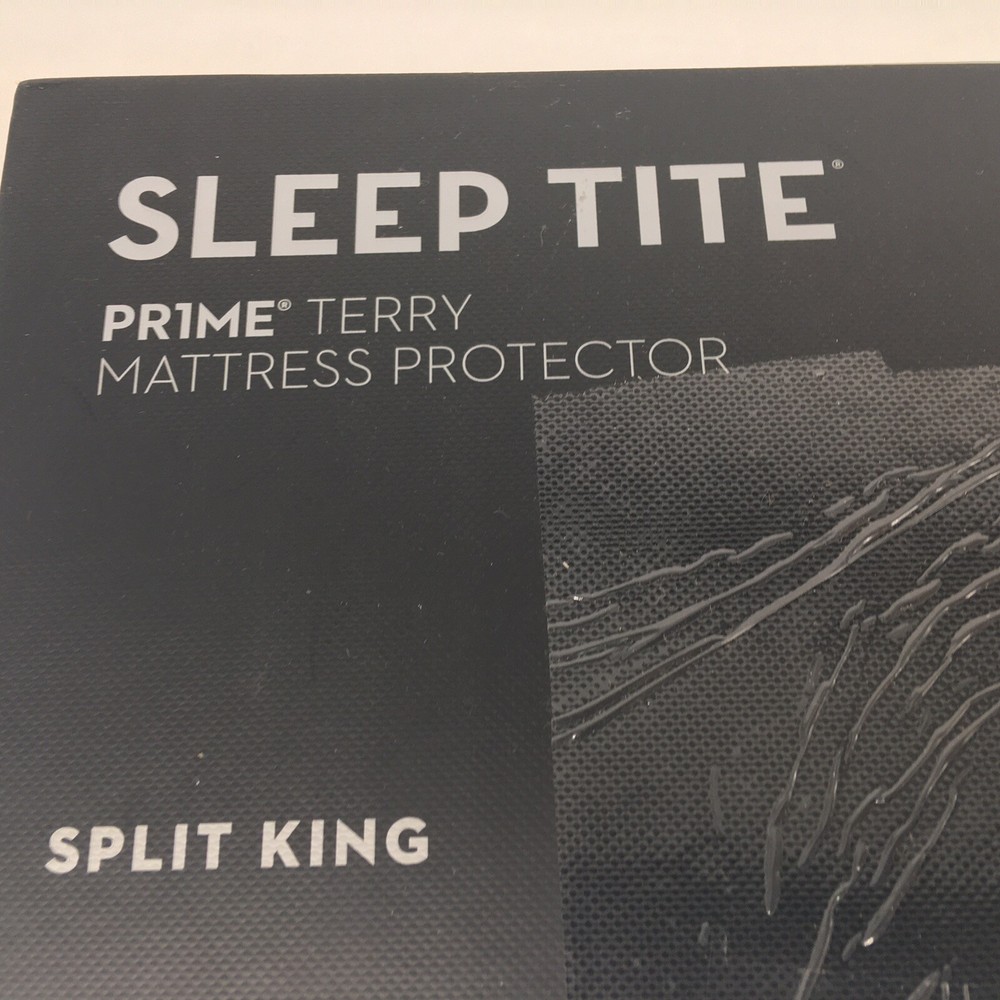 Sleep Tite Prime Terry Mattress Protector - Split King