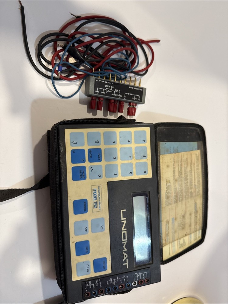 Unomat Temperature Calibrator , Model TRX