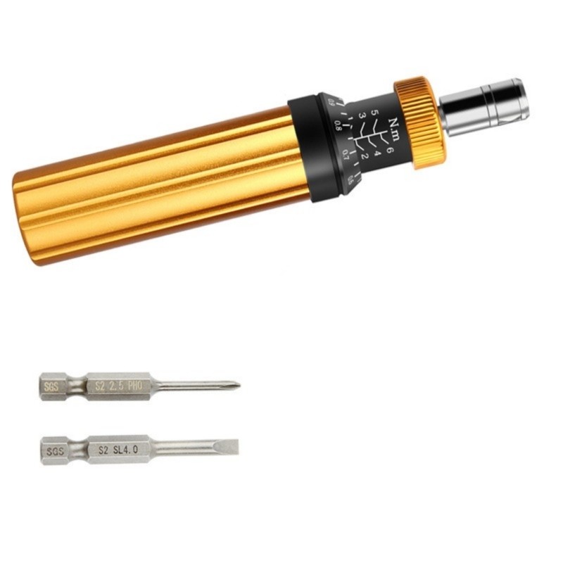 High Precise Preset Torques Screwdriver Chrome Plate Finish Durability Design